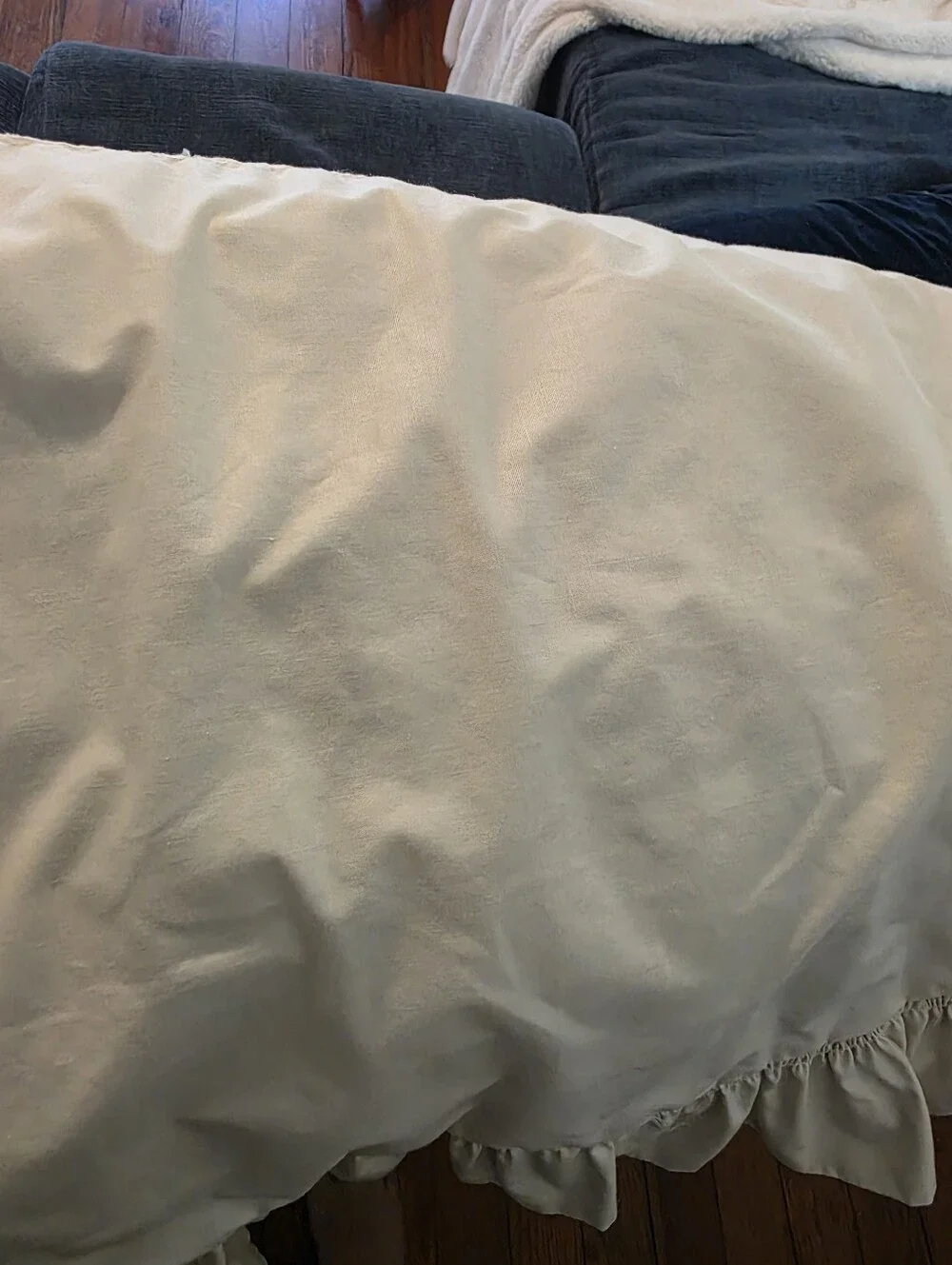 Vintage 3 Pc. Window Valance in Cream and Pastel
